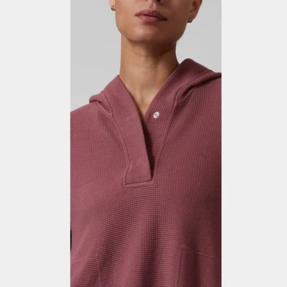 Athleta Coaster Luxe Waffle Hoodie XL - Picture 14 of 14